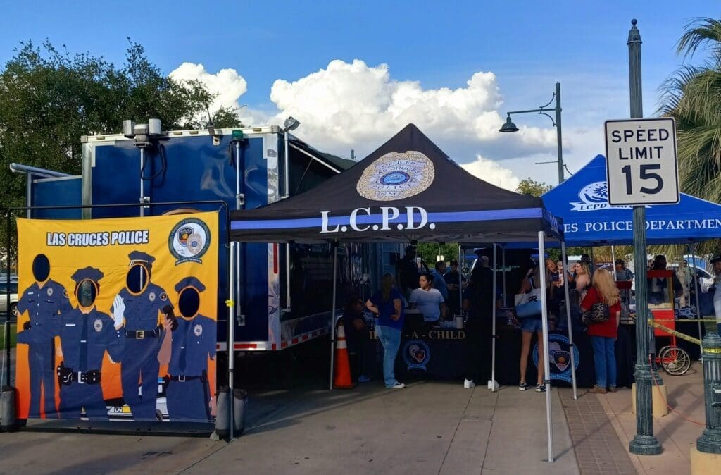 LCPD Mobile Operations Command tent.