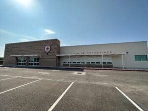 A photo of a building named Casa de Peregrinos