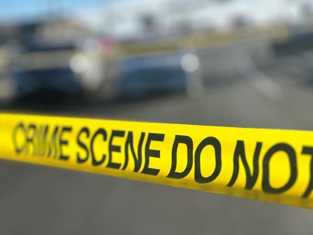 Crime scene tape