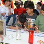 kids at water festival 2025