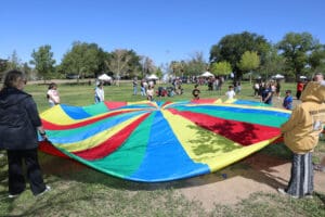 kids at water festival 2025