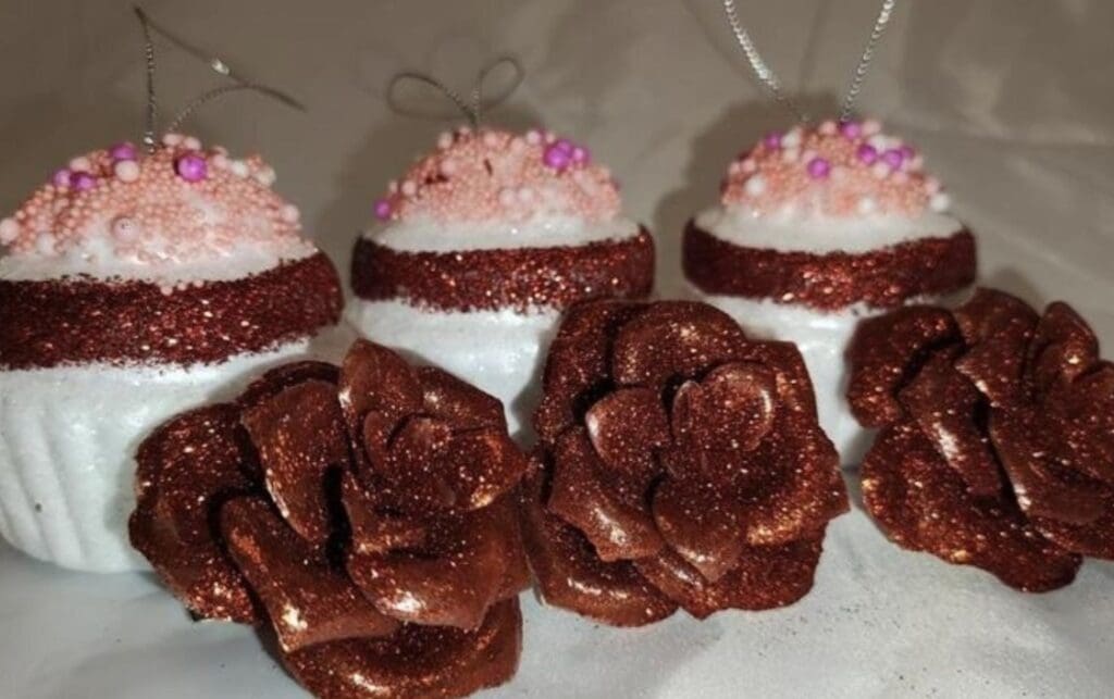 Assorted chocolate candy.