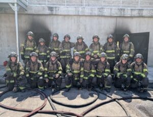 Las Cruces Fire Department cadets.